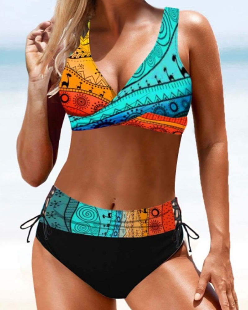 Sara™ | Vibrant and Colorful Bikini