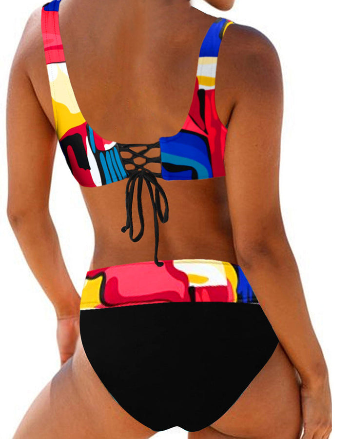 Sara™ | Vibrant and Colorful Bikini