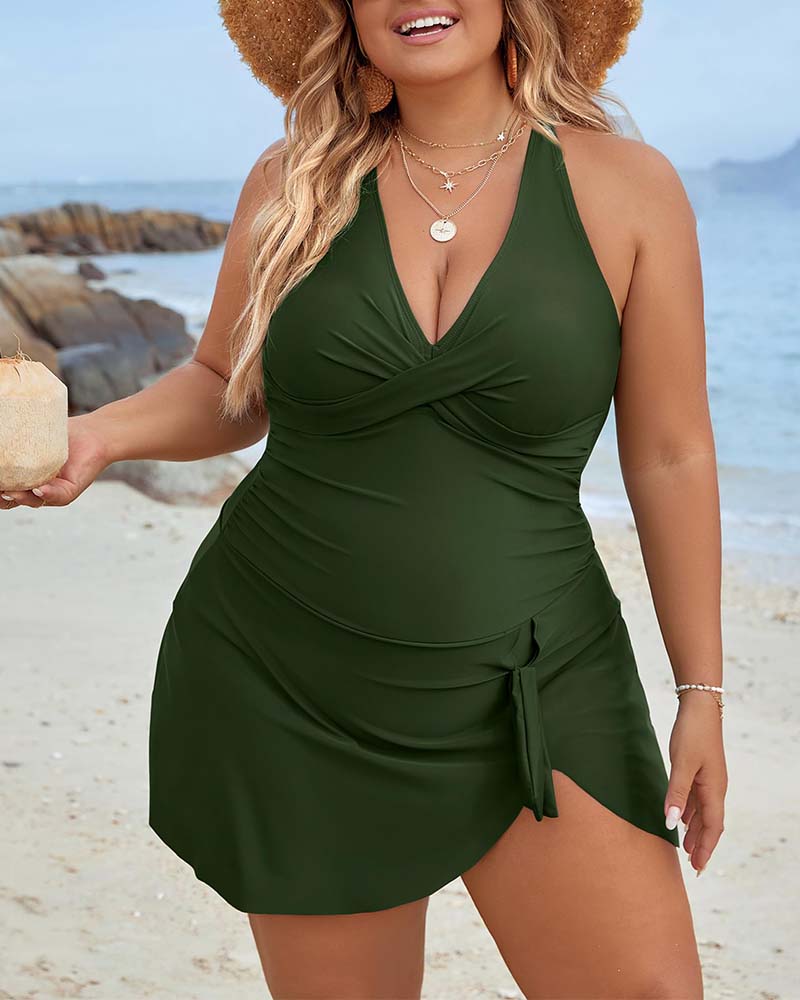 TINA™ | Costumi da bagno interi seducenti con scollatura a V