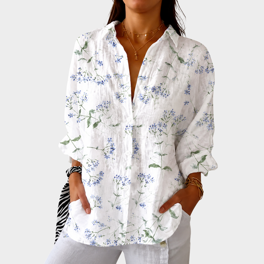Blusa Leggera e Colorata con Stampa