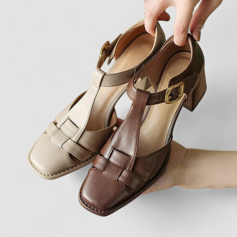Scarlett – T-Strap Ortopedic Sandals