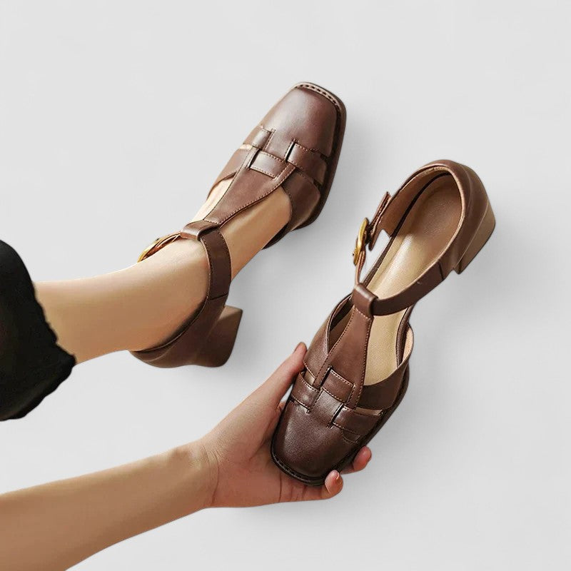 Scarlett – T-Strap Ortopedic Sandals