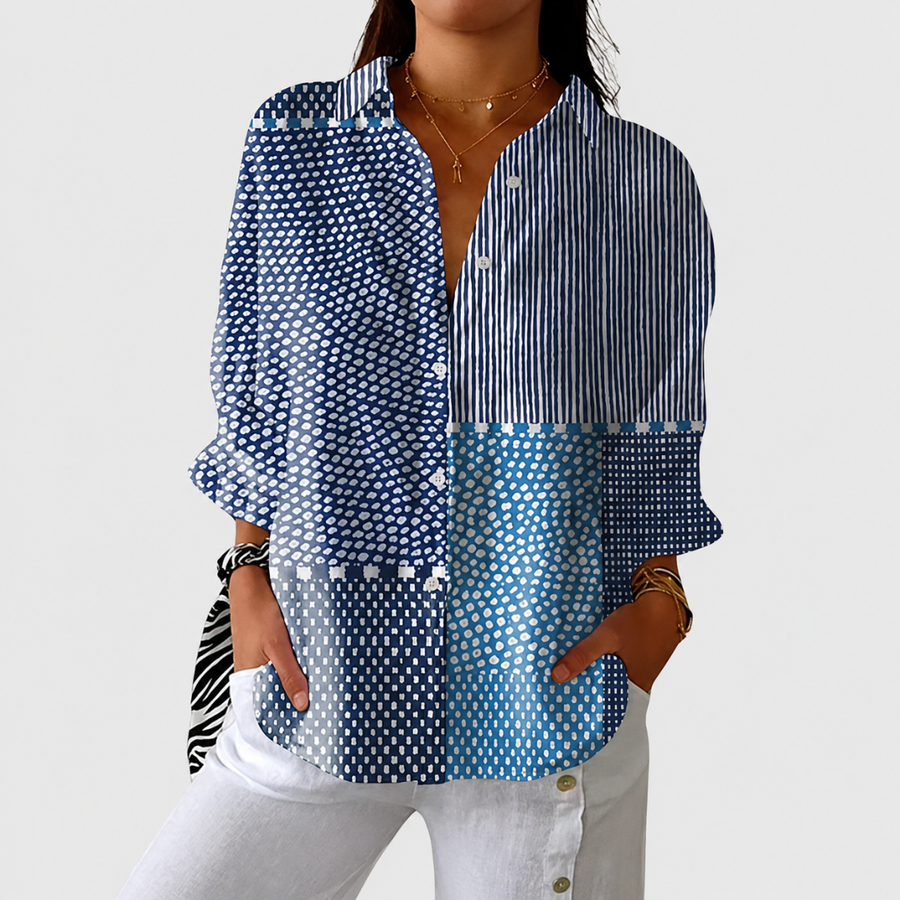 Blusa Leggera e Colorata con Stampa
