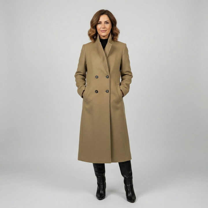 Lunori™ | Cappotto trench lungo Olivia