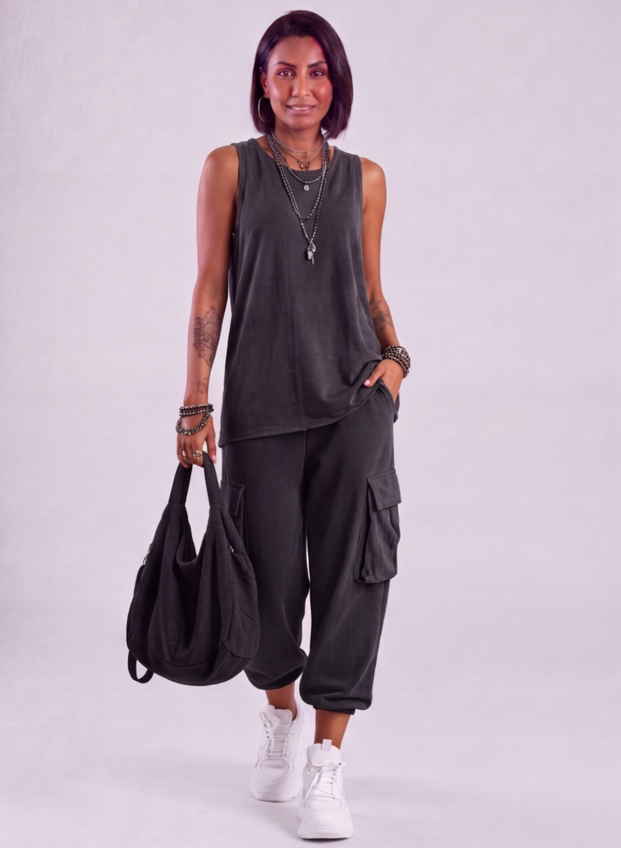Valentina | Completo Casual Morbido con Tasche
