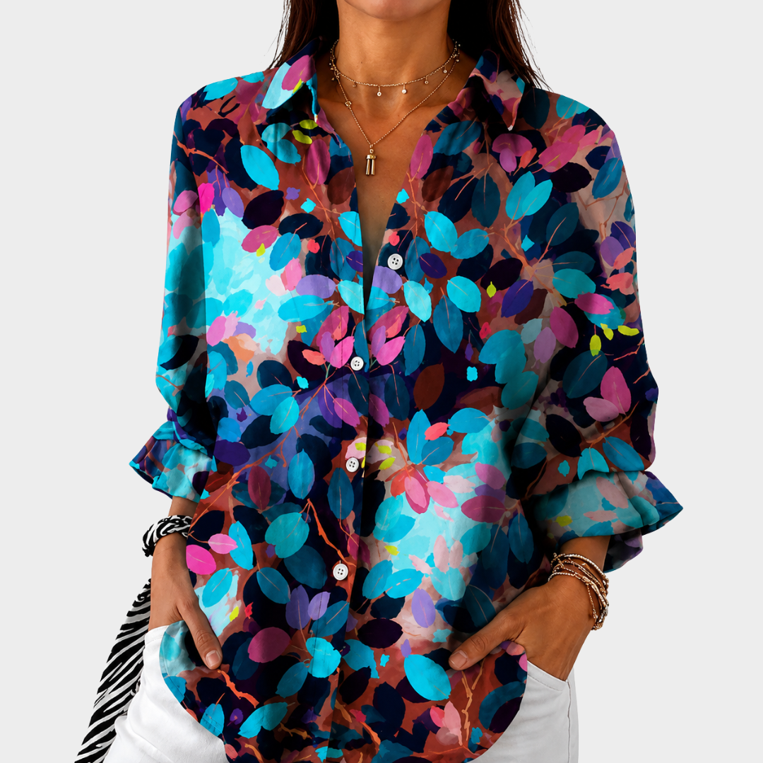 Blusa Dichiarazione Giardino al Crepuscolo