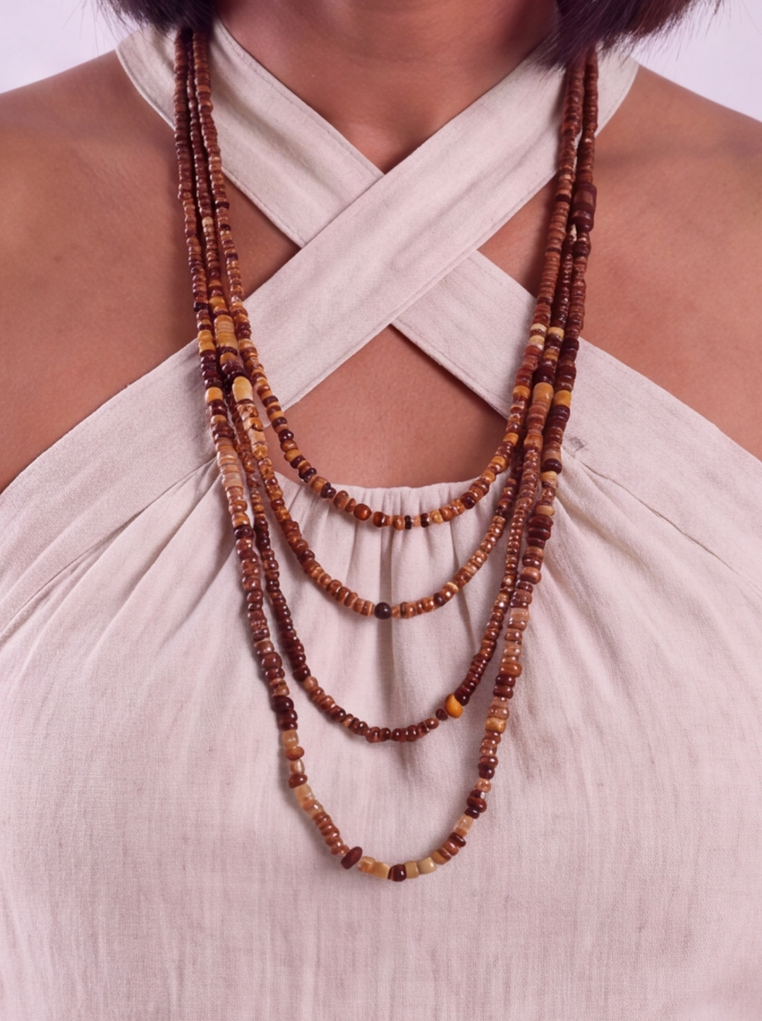 Isabella | Fluida Tuta Lunga con Scollo Halter