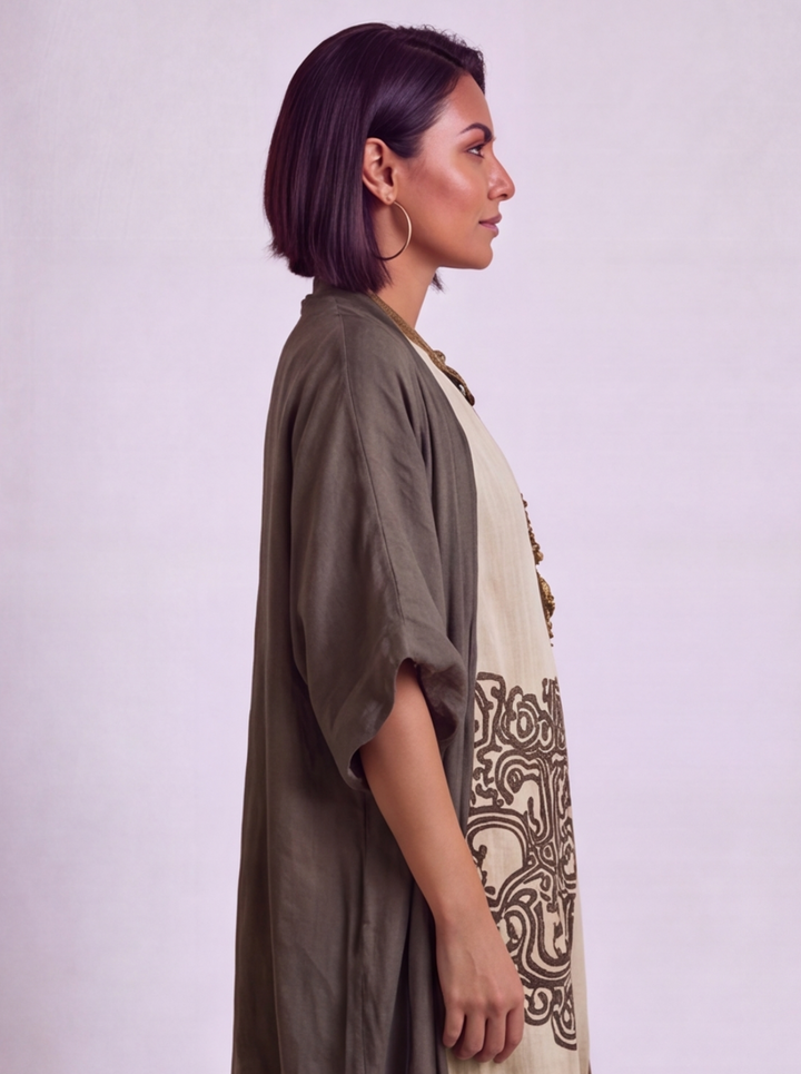 Valentina | Lungo Bohemien Ricamato Completo