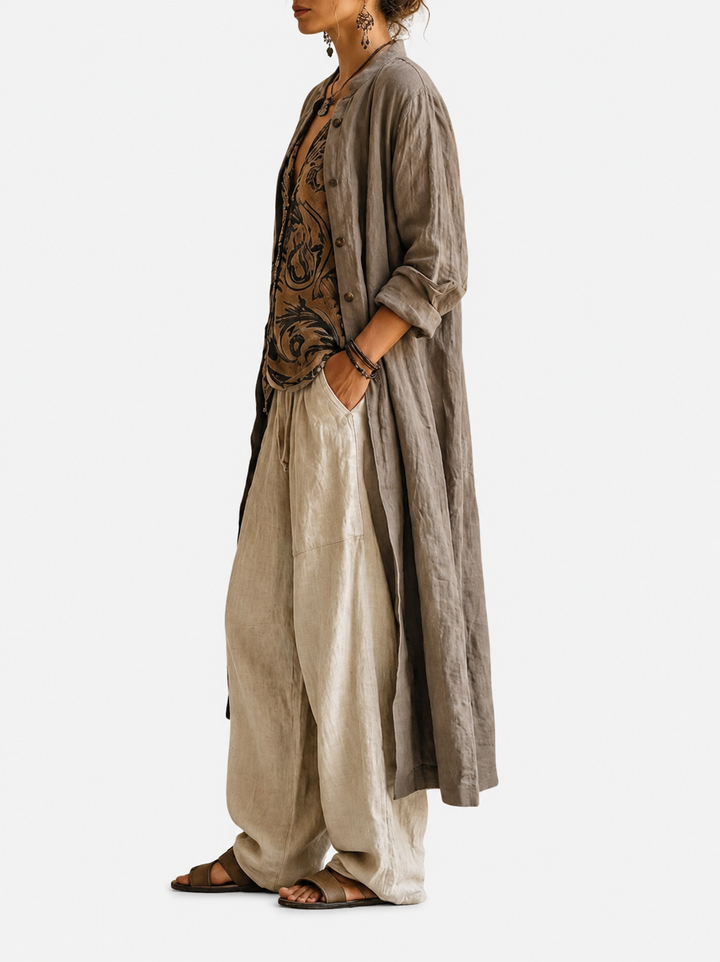 Giulia | Completo Bohemien Fluido Stratificato