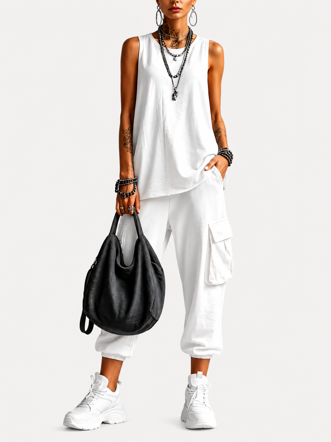Valentina | Completo Casual Morbido con Tasche