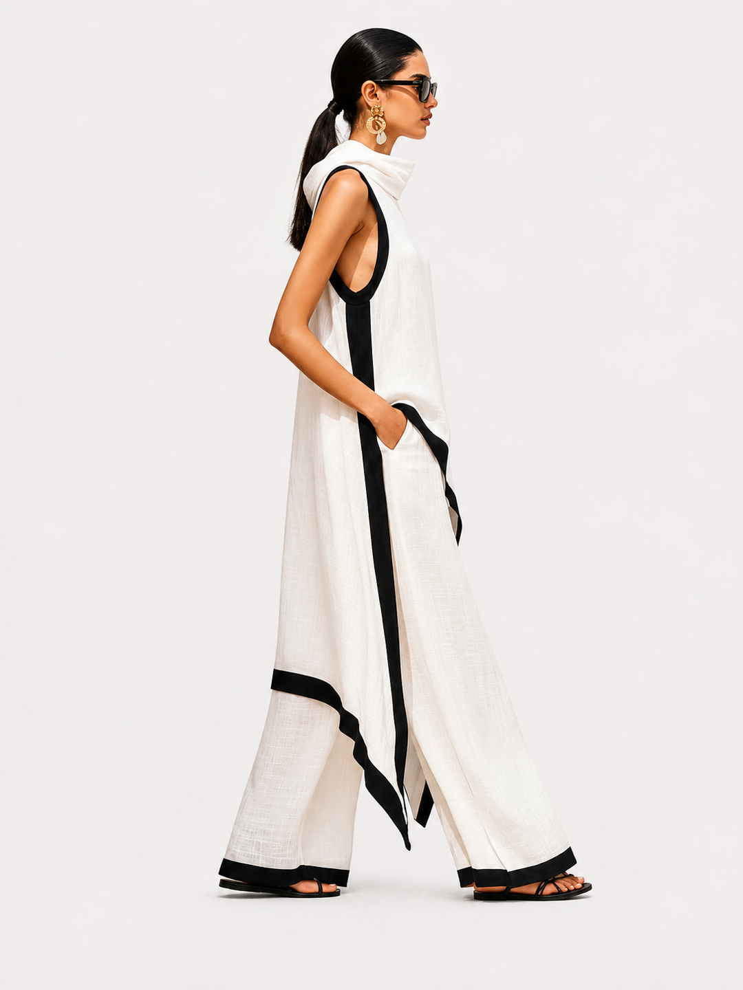 Leonora | Completo Lino Elegante