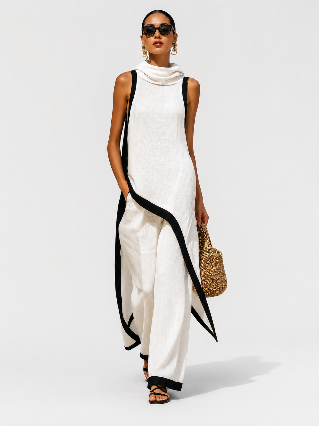 Leonora | Completo Lino Elegante