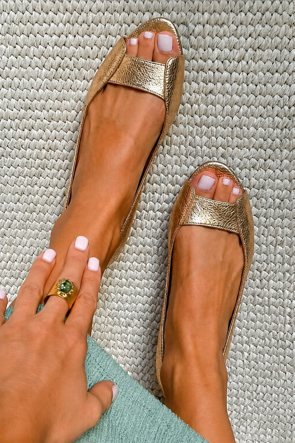 Adela | Sandali Chic Comfort Gold