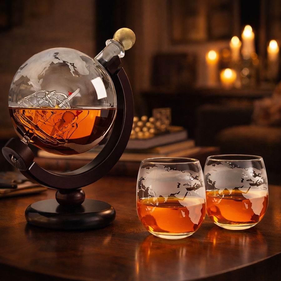Whisky in Bottiglia - Edizione Mappa Mondiale