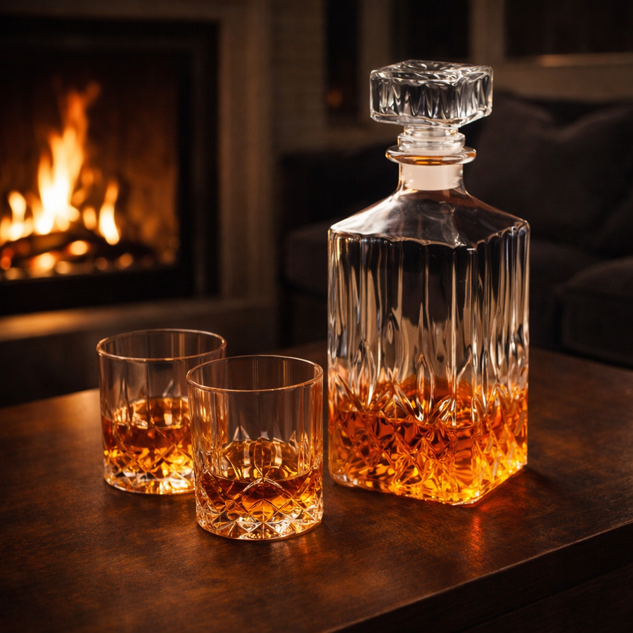 Whisky Set - Includes Bottle and Glass