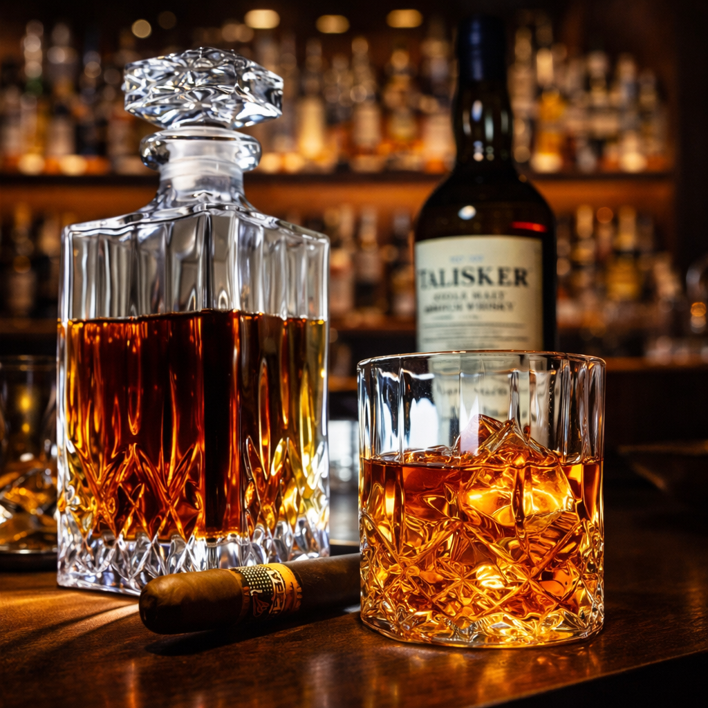 Whisky Set - Includes Bottle and Glass