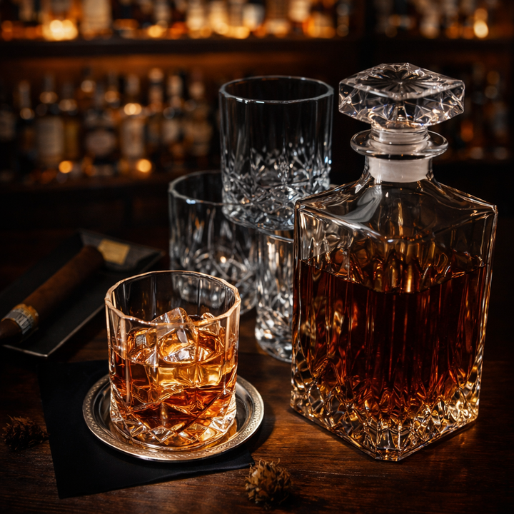 Whisky Set - Includes Bottle and Glass