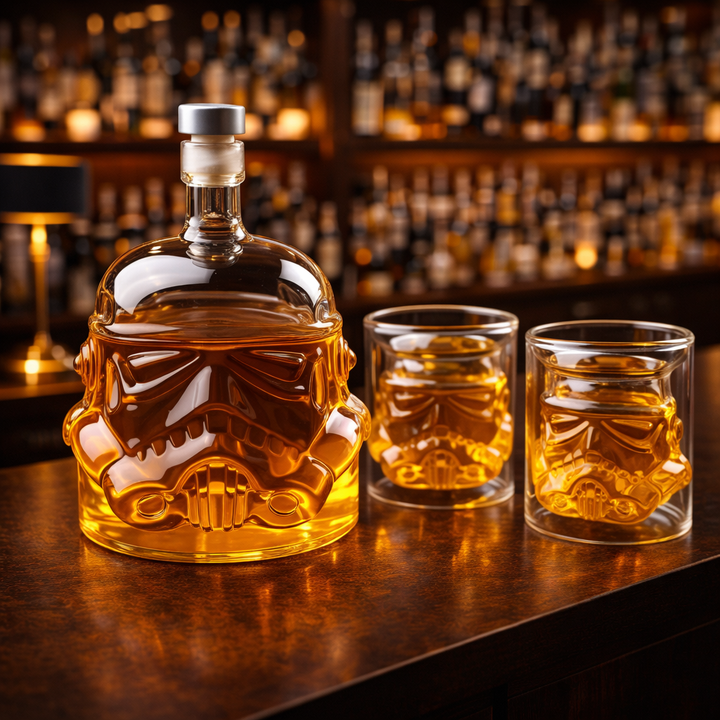 Set di Whisky: Bottiglia e Bicchieri Inclusi