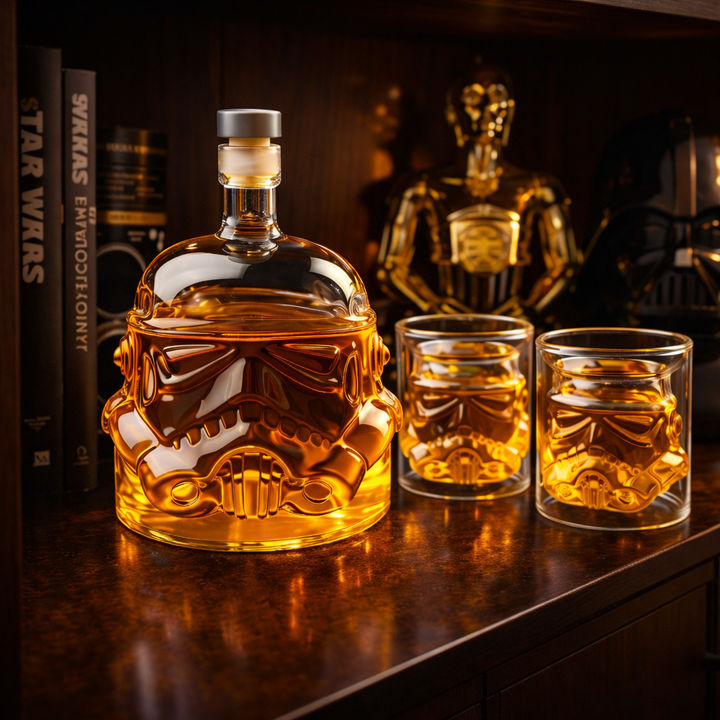 Set di Whisky: Bottiglia e Bicchieri Inclusi