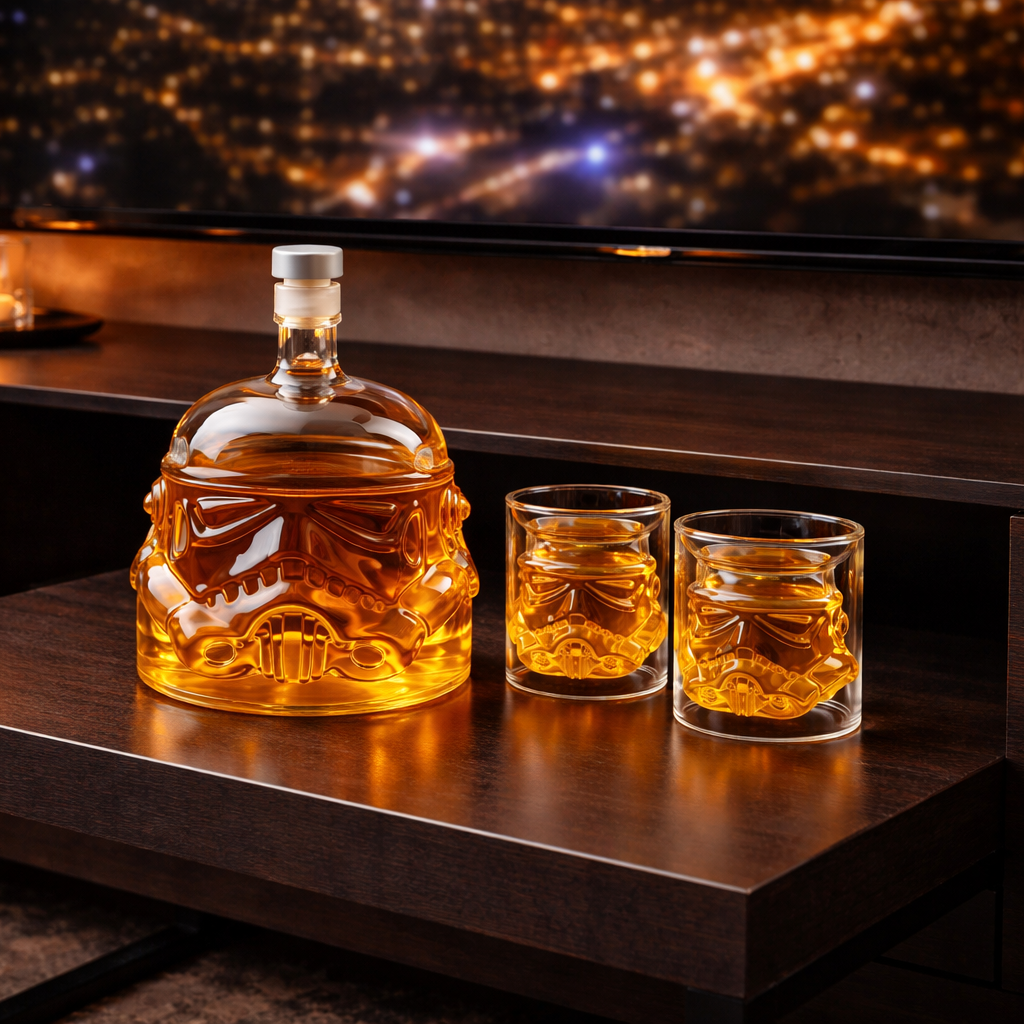 Set di Whisky: Bottiglia e Bicchieri Inclusi