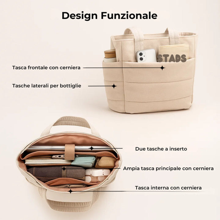 Lunori™ | Borsa trapuntata