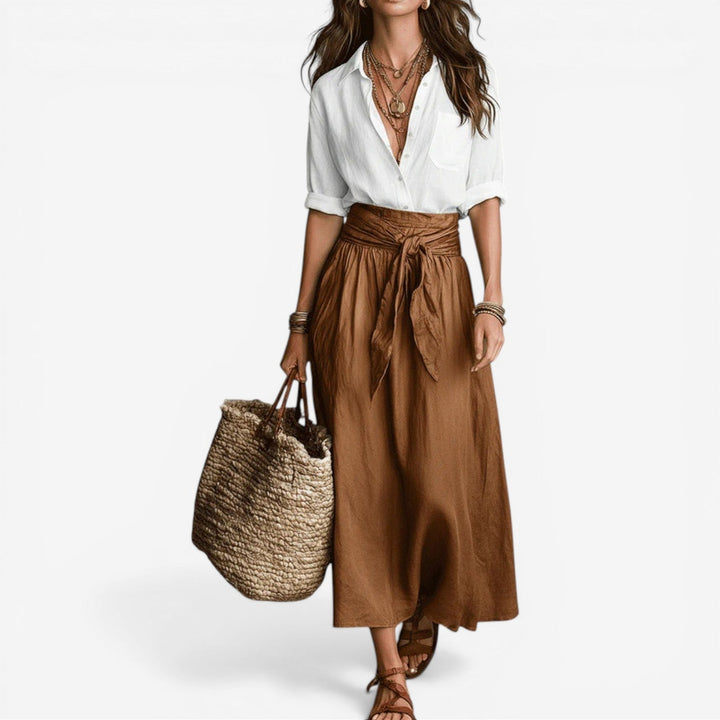 Aurea™ Set gonna midi fluida