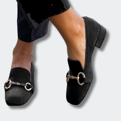 Louna™ | Eleganti Mocassini con Dettaglio a Fibbia