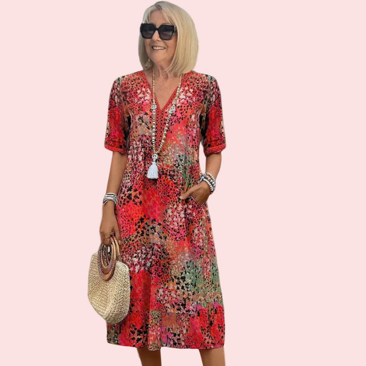 Iris™ – Vestito leggero e vaporoso con una linea favorevole