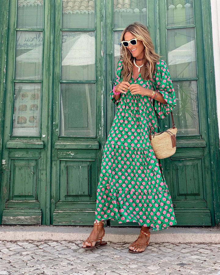 Isabela | Vestito lungo boho