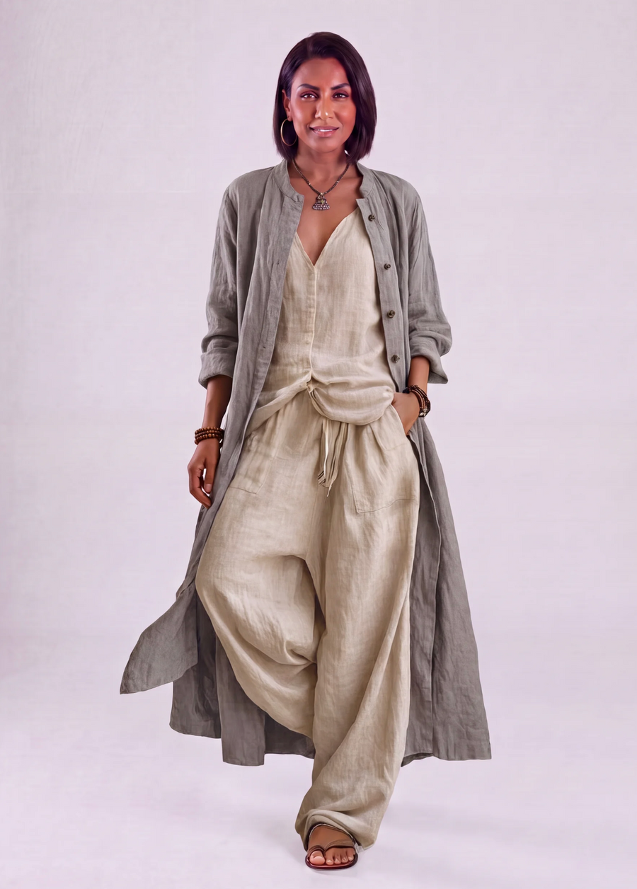 Valentina | Soft Complete Set with Overcoat