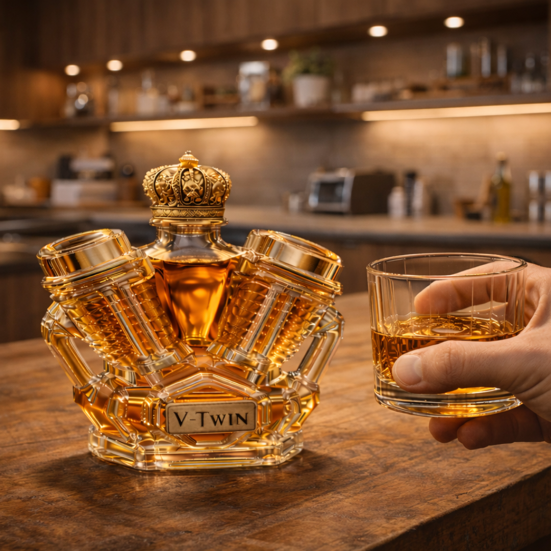 Whisky Bottle - V8 Edition
