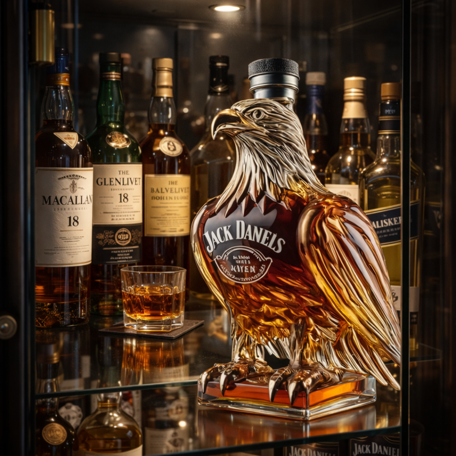 Jack Daniel's Whisky Bottle - Eagle Edition