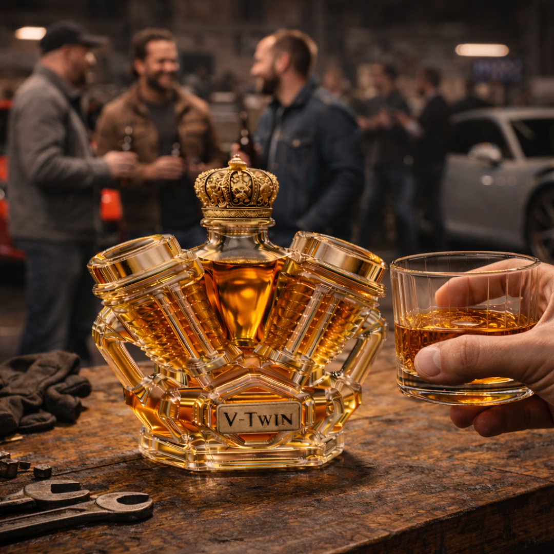 Whisky Bottle - V8 Edition