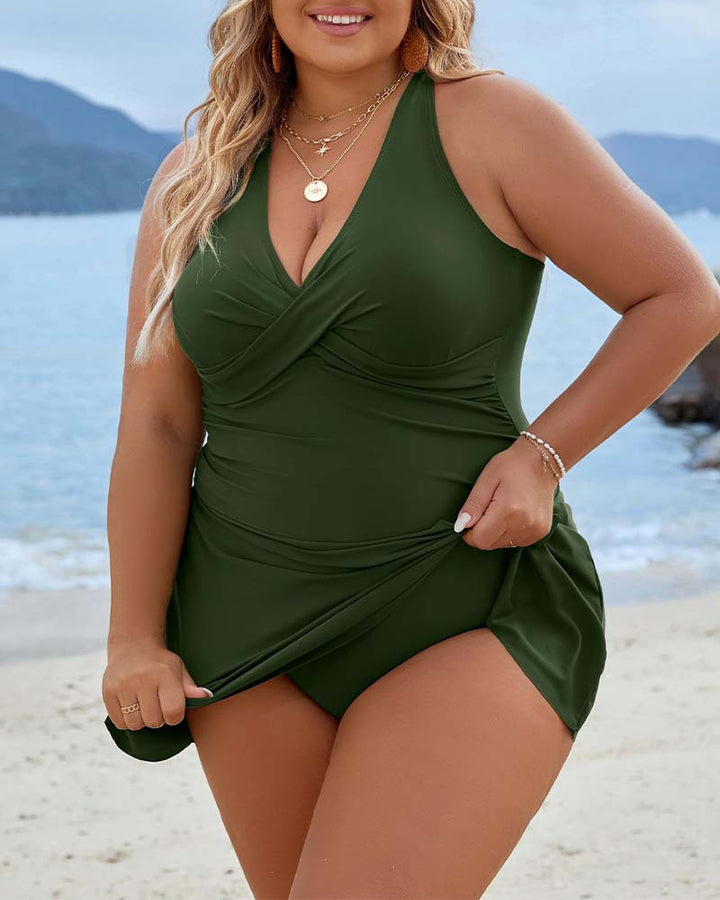 TINA™ | Costumi da bagno interi seducenti con scollatura a V