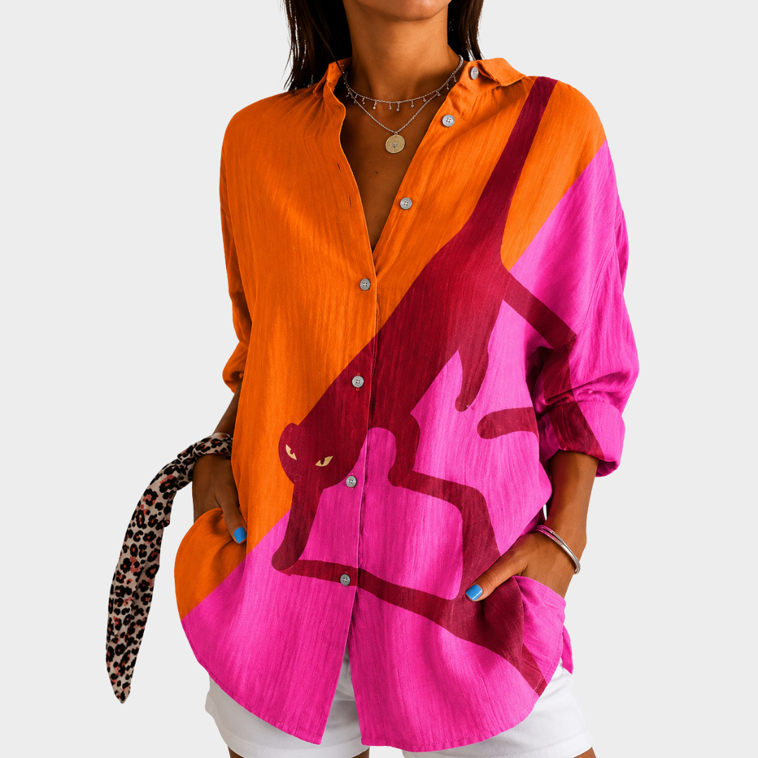 Blusa Dichiarativa Safari al Tramonto