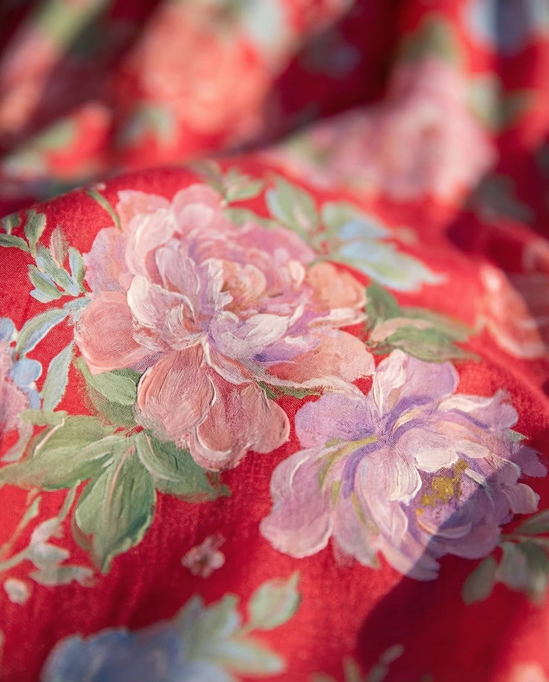 Miriam – Vestito floreale con scollatura a V
